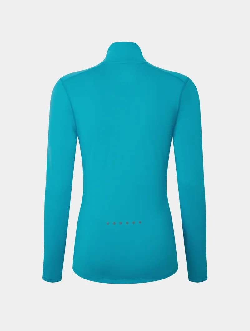 Ronhill Women's Core Thermal 1/2 Zip Azure/Bright White-4