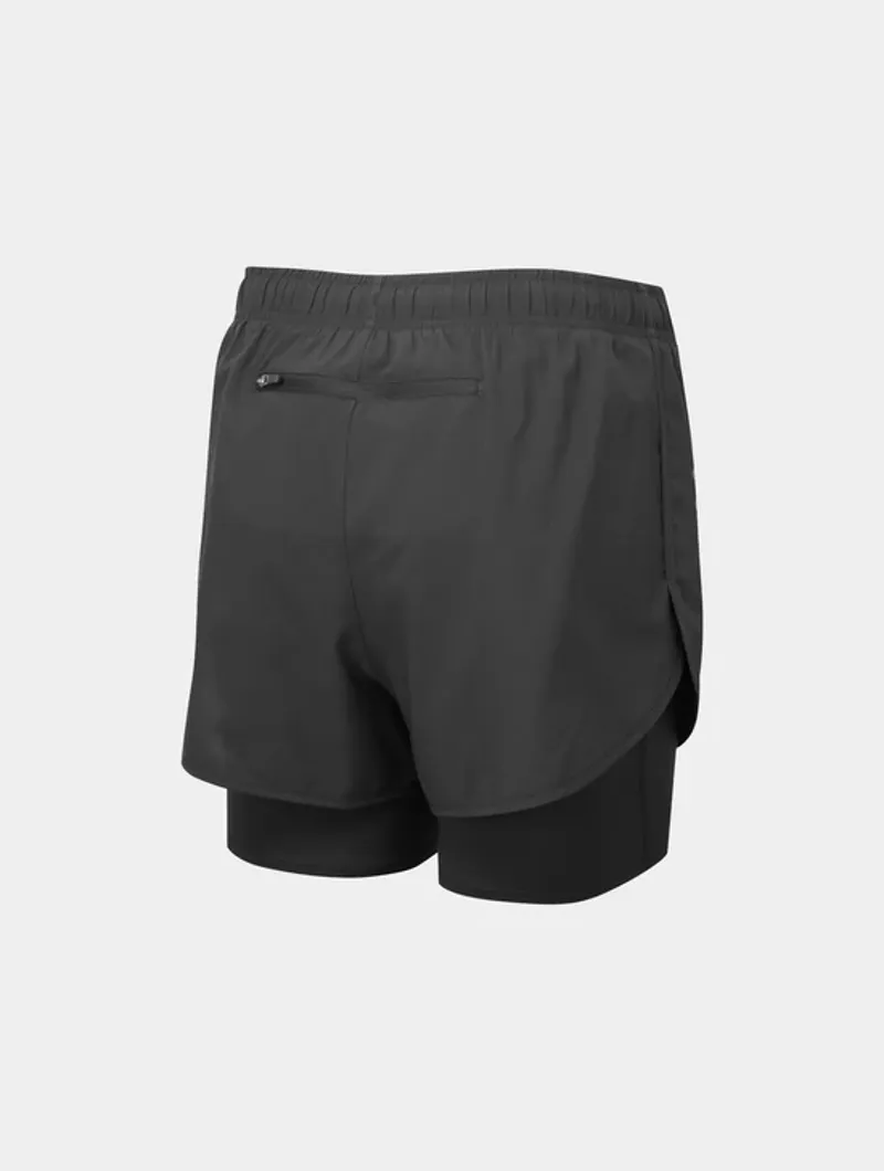 Ronhill Women's Core Twin Short - All Black-1