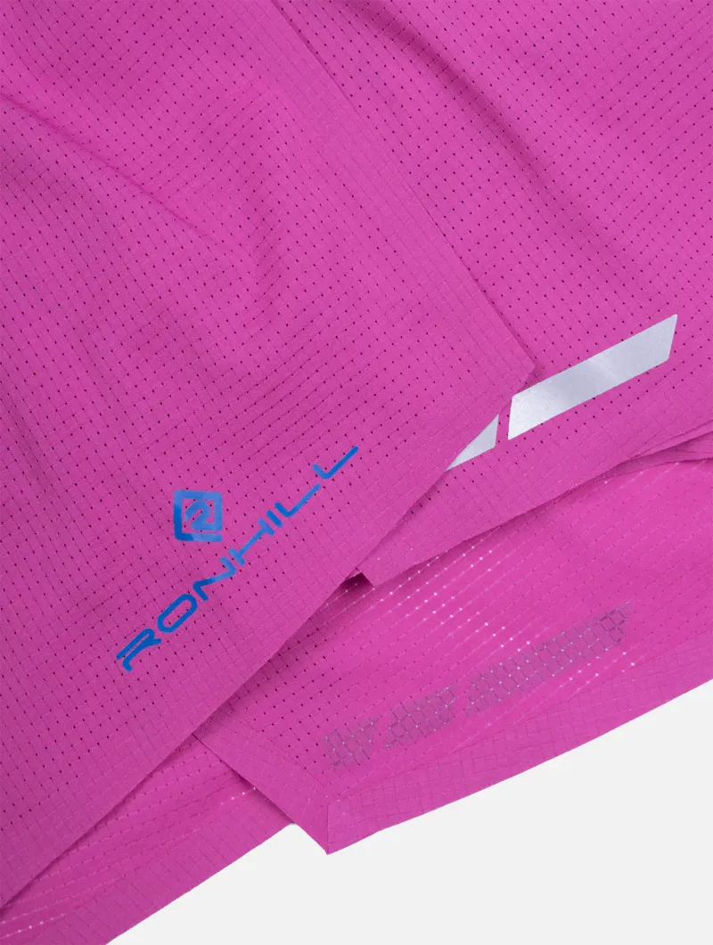 Ronhill W's Tech Race Short Exuberance/ClassicBlue-4