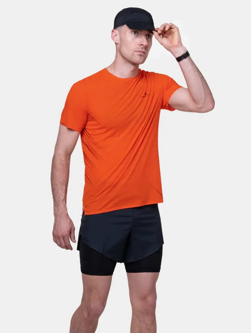 Ronhill Men's Tech Race S/S Tee Red/Black