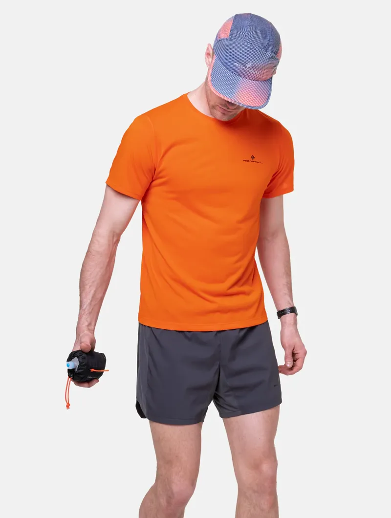 Ronhill Men's Core S/S Tshirt - Ronhill Red/Black-2