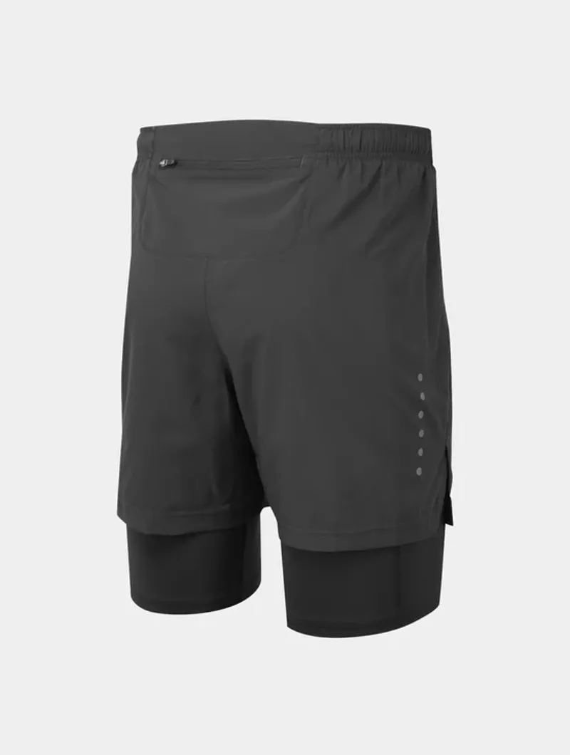 Ronhill M's Core Twin Short All Black-1