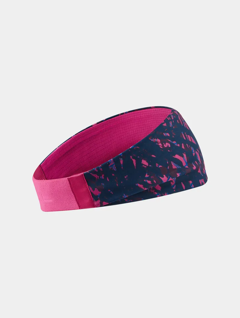 Ronhill Reversible Headband - Dark Navy Blaze-1