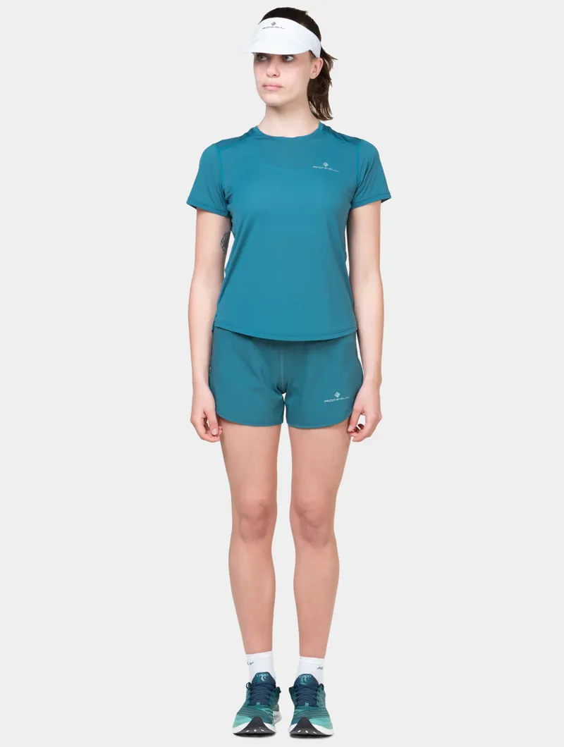 Ronhill W's Tech S/S Tee Mallard/Meadow-2