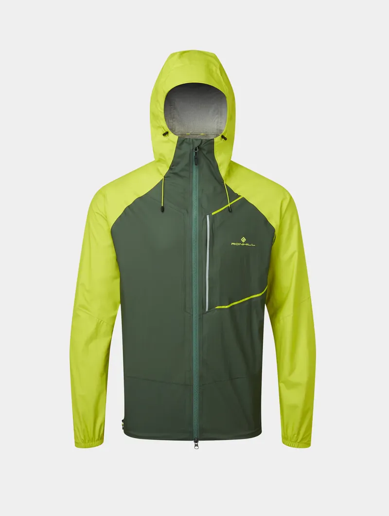 Ronhill M's Tech Fortify Jacket Dark Sage/Acid