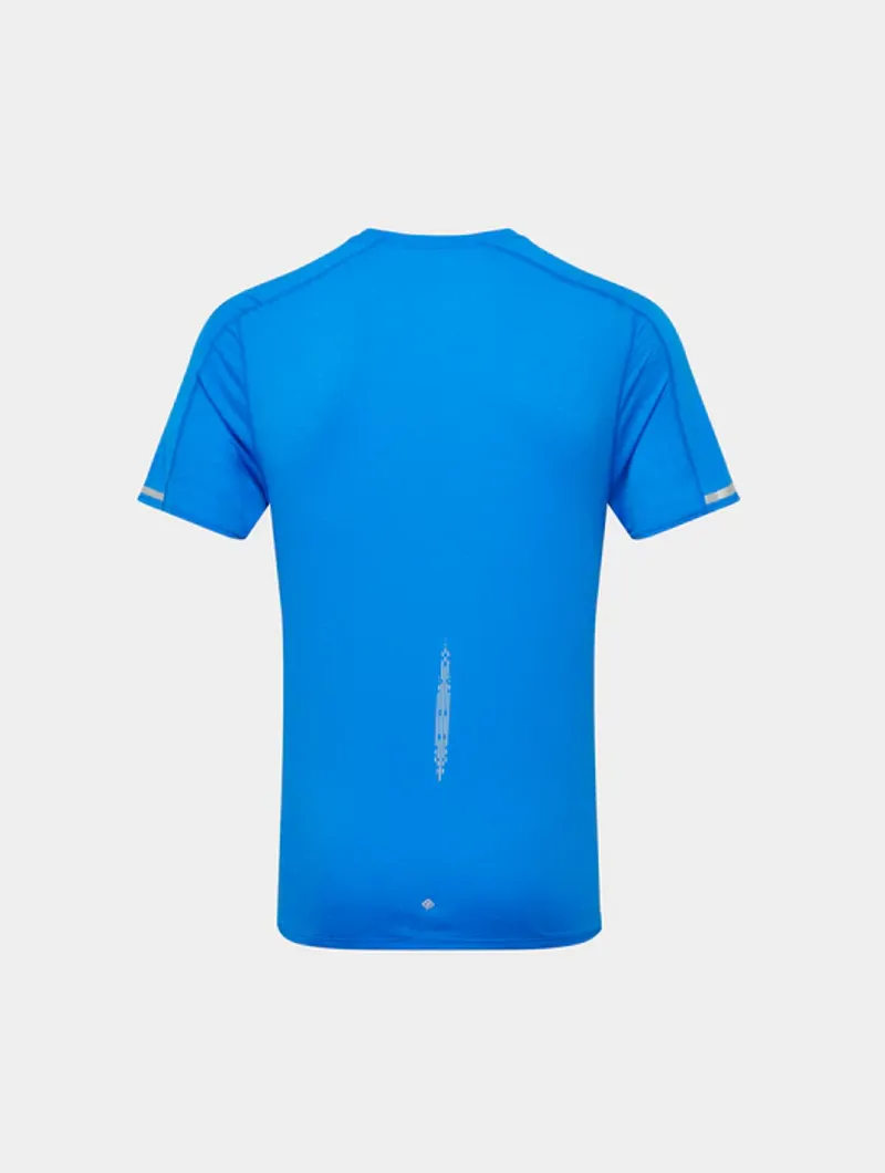 Ronhill Men's Tech Reflect S/S Tee - ElecBlueMarl/Reflect-1