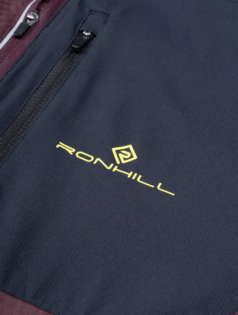 Ronhill Men's Tech Winter 1/2 Zip Chestnut/Oxide-5