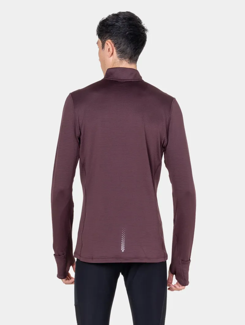 Ronhill Men's Tech Winter 1/2 Zip Chestnut/Oxide-2