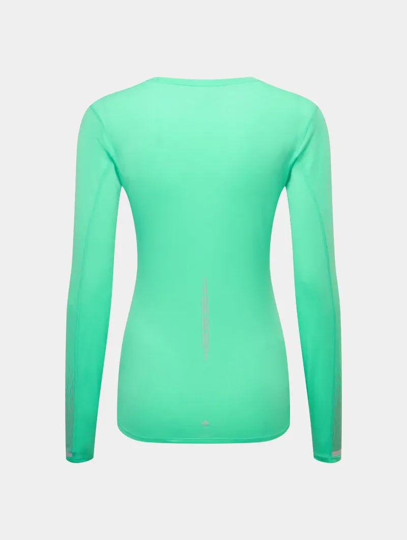 Ronhill Women's Tech Reflect L/S Tee - Florida Marl/Reflect-1