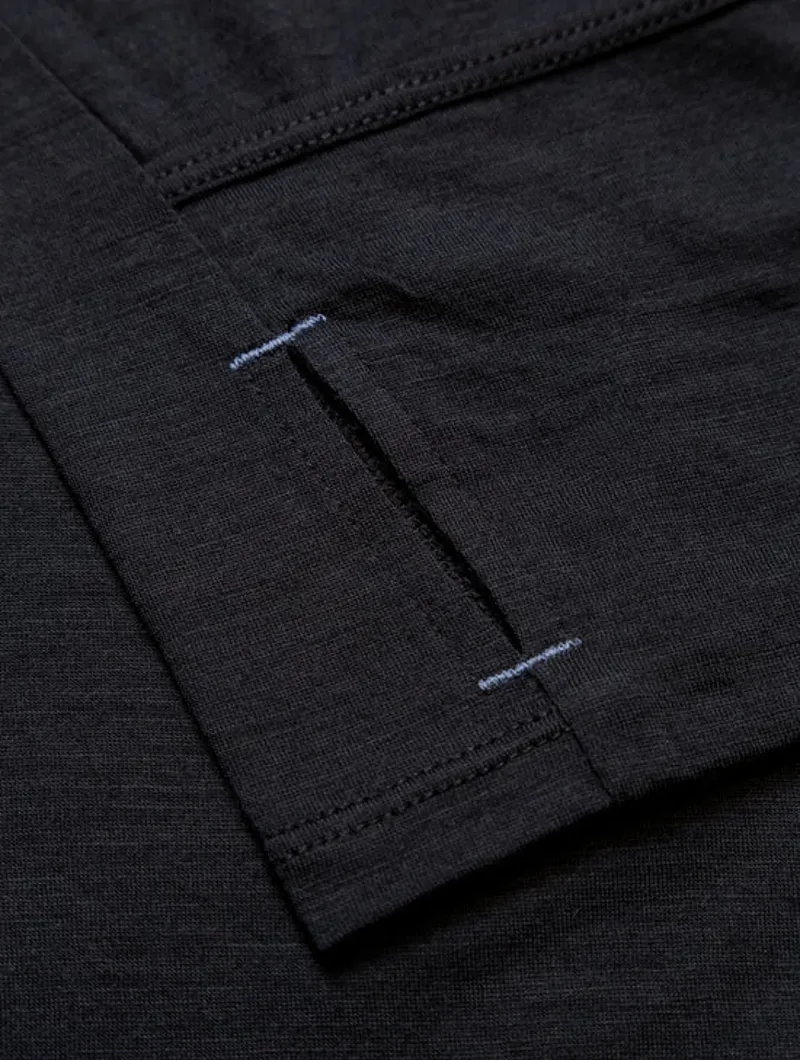 Ronhill M's Tech Merino 1/2 Zip Black/Lake-5