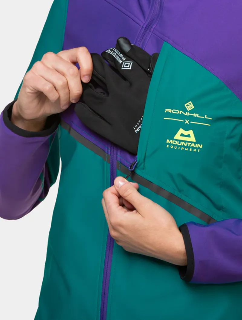 Ronhill W's Tech Gore-Tex Windstopper Jacket Marine/Regal Purple-3