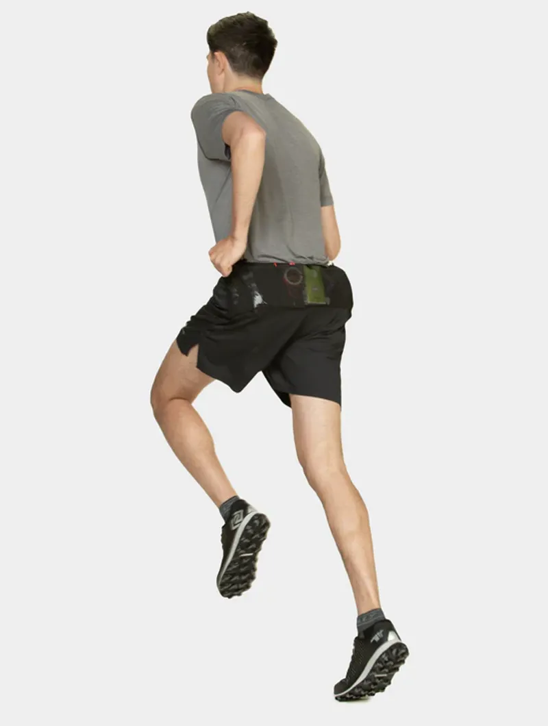 Ronhill Men's Tech All-Terrain 5 Short All Black-3