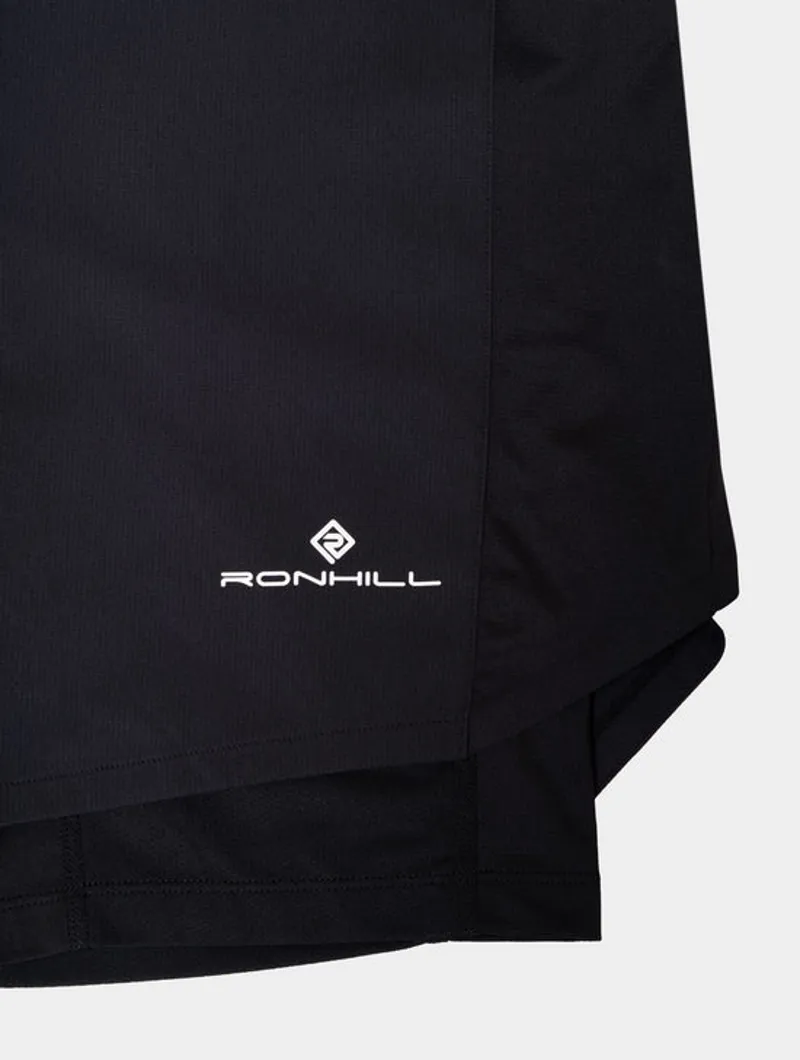 Ronhill M's Tech 7 Twin Short All Black-6