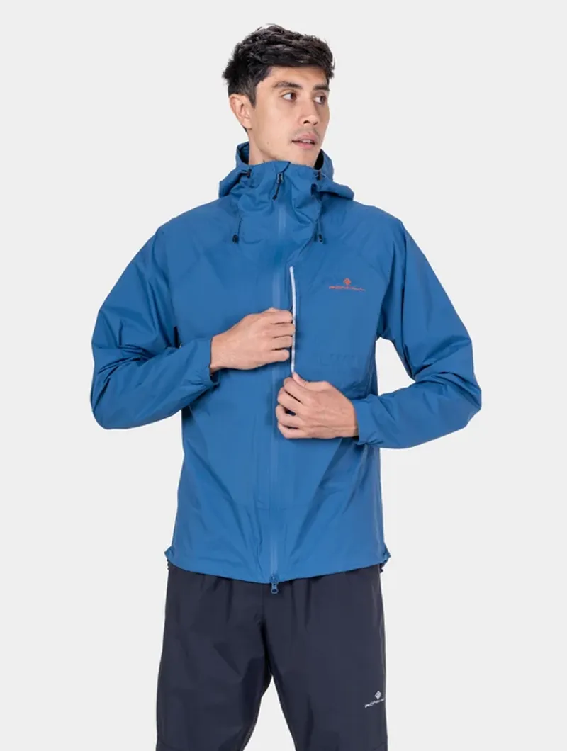 Ronhill Men's Tech Storm Jacket Ocean/Electric Blue-4