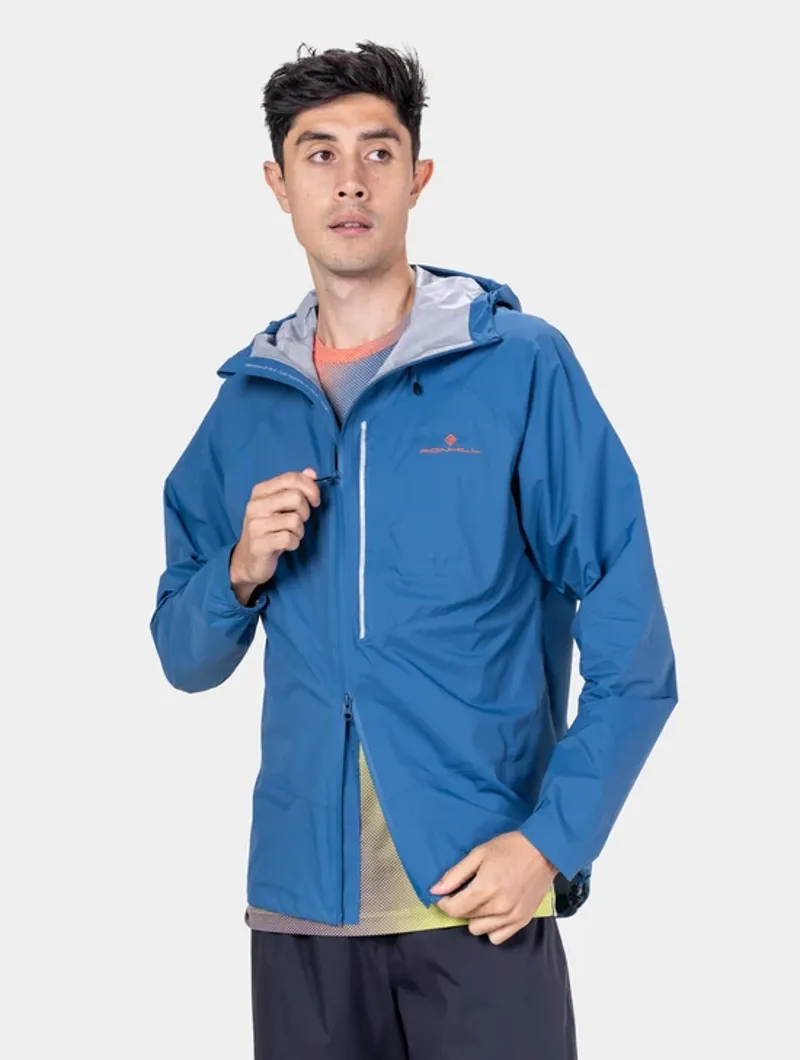 Ronhill Men's Tech Storm Jacket Ocean/Electric Blue-2