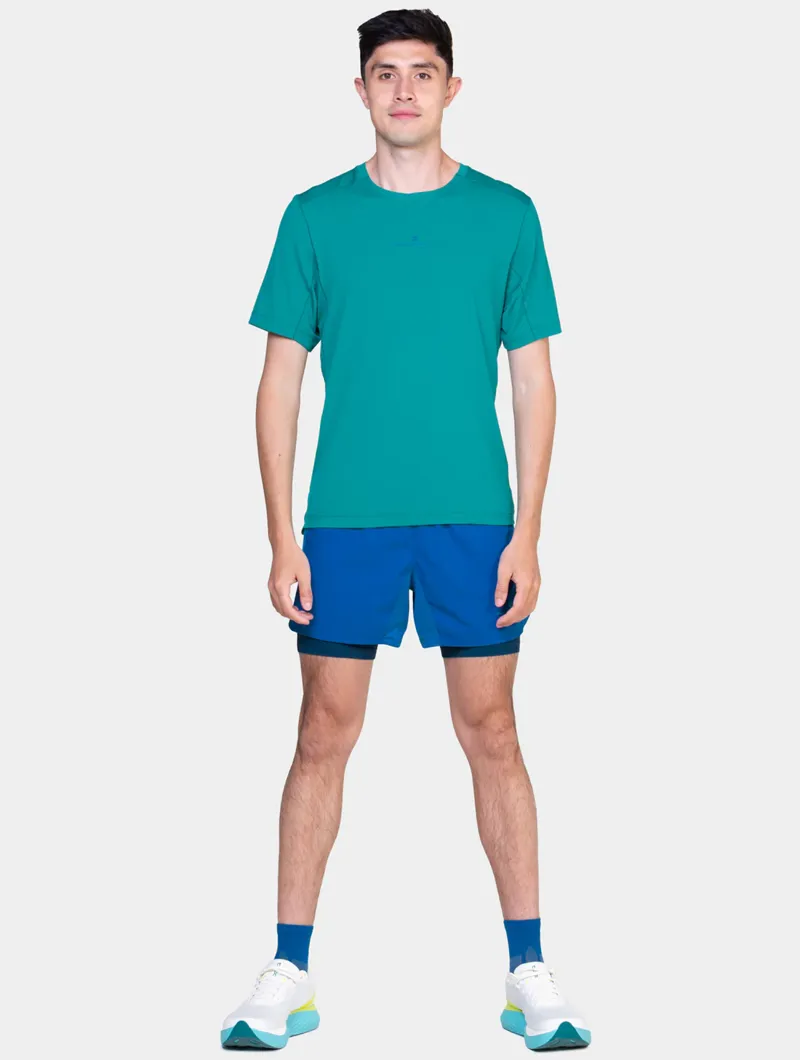 Ronhill M's Tech S/S Tee Deep Laguna/Seafaring-2