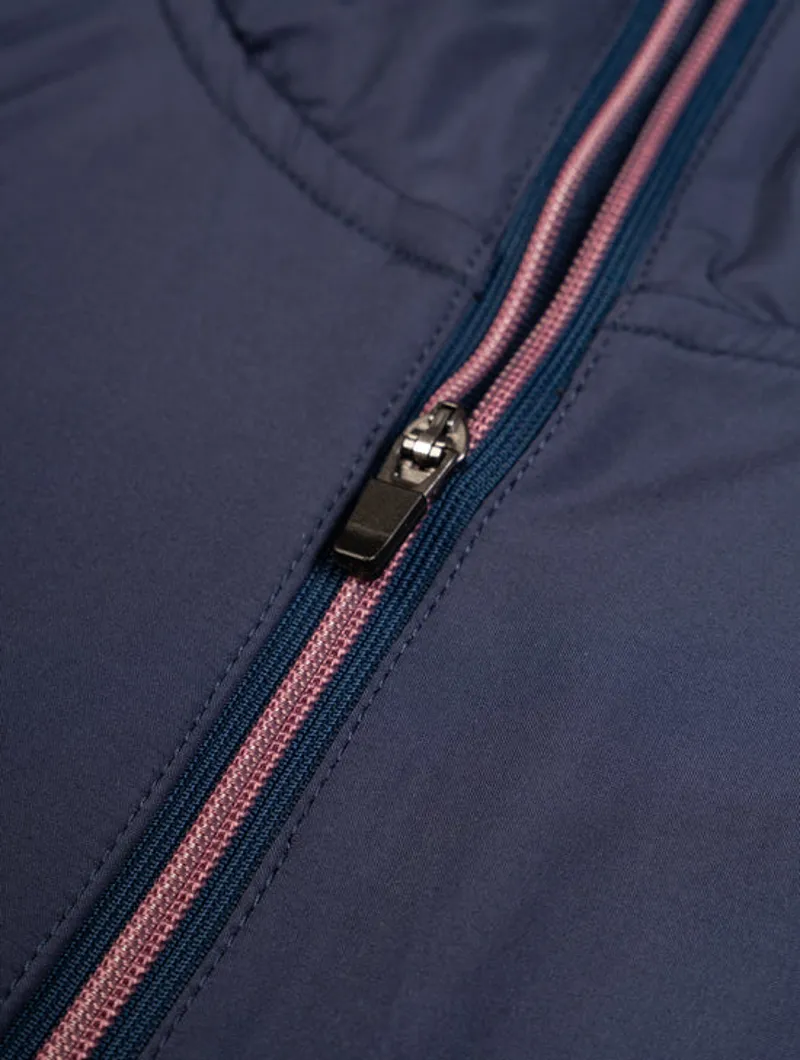 Ronhill W's Tech Wind-Block 1/2 Zip Dark Navy/Dusty Tulip-7