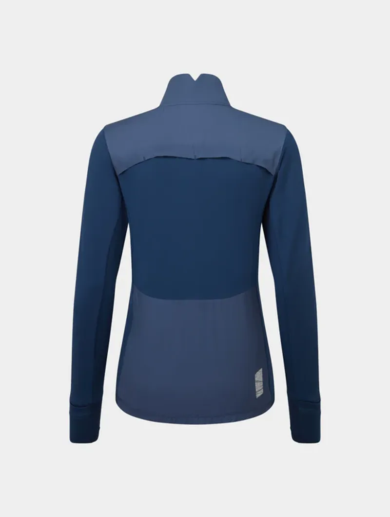 Ronhill W's Tech Wind-Block 1/2 Zip Dark Navy/Dusty Tulip-5