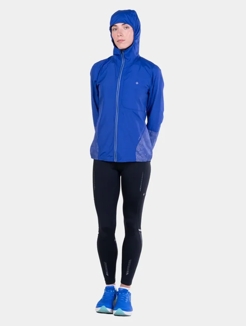 Ronhill Women's Tech Reflect Jacket Blue Violet/Reflect-3