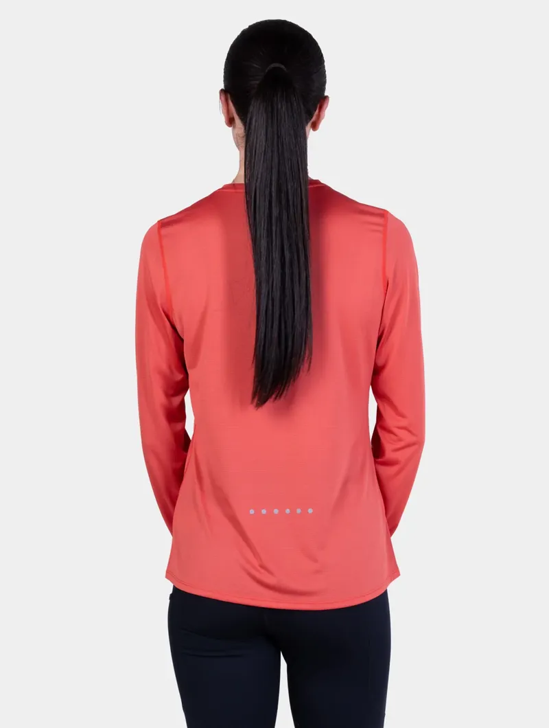 Ronhill Women's Core L/S Tee Sumac-1