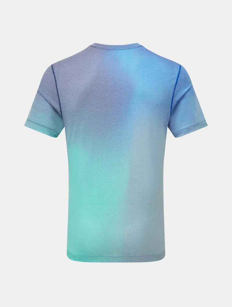 Ronhill M's Tech Golden Hour Tee DarkNavy/Laguna Merge-1