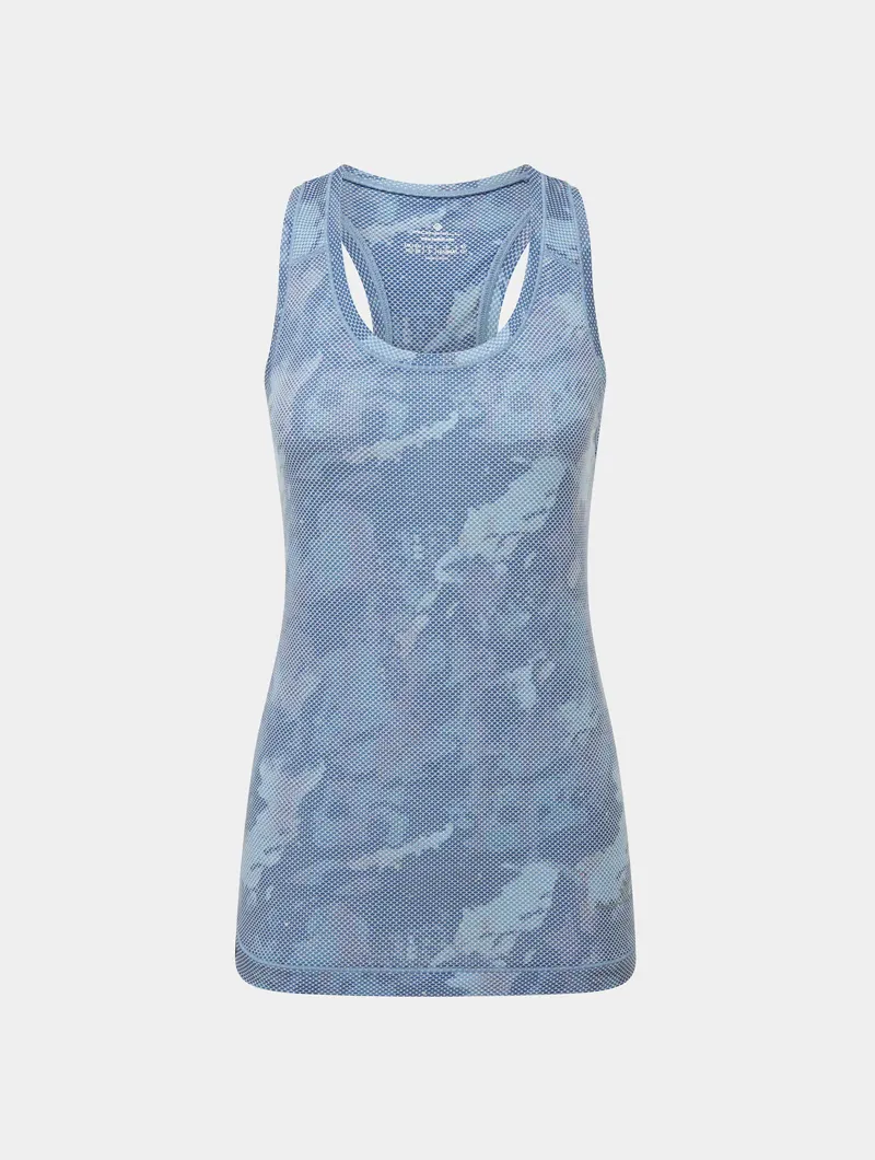 Ronhill Women's Tech Golden Hour Vest Tidal Watercolour