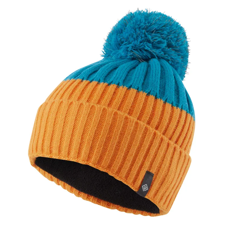 Ronhill Bobble Hat Mango/Kingfisher