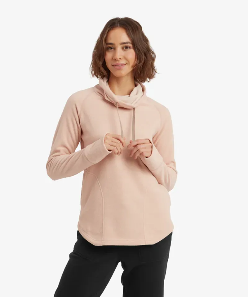 Sherpa Women's Rolpa Eco Fleece Pullover - Blush-1
