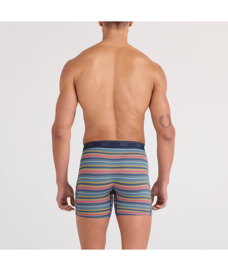 Saxx Quest Quick Dry Mesh BB 2PK Harvest Stripe/Maritime-2