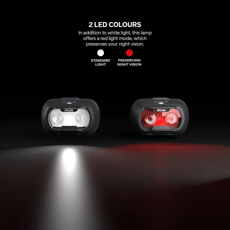 Silva Seek 450 Rechargeable Head Torch - Midnight-2