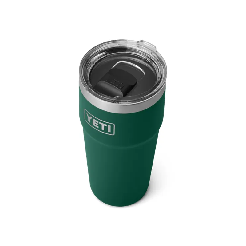 Yeti Rambler 20 Oz - 591ml Stackable Cup Mag Slider - Forest Green-1