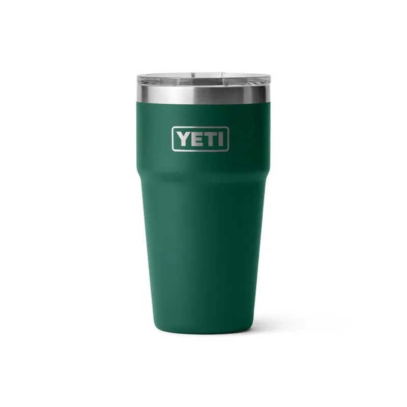 Yeti Rambler 20 Oz - 591ml Stackable Cup Mag Slider - Forest Green