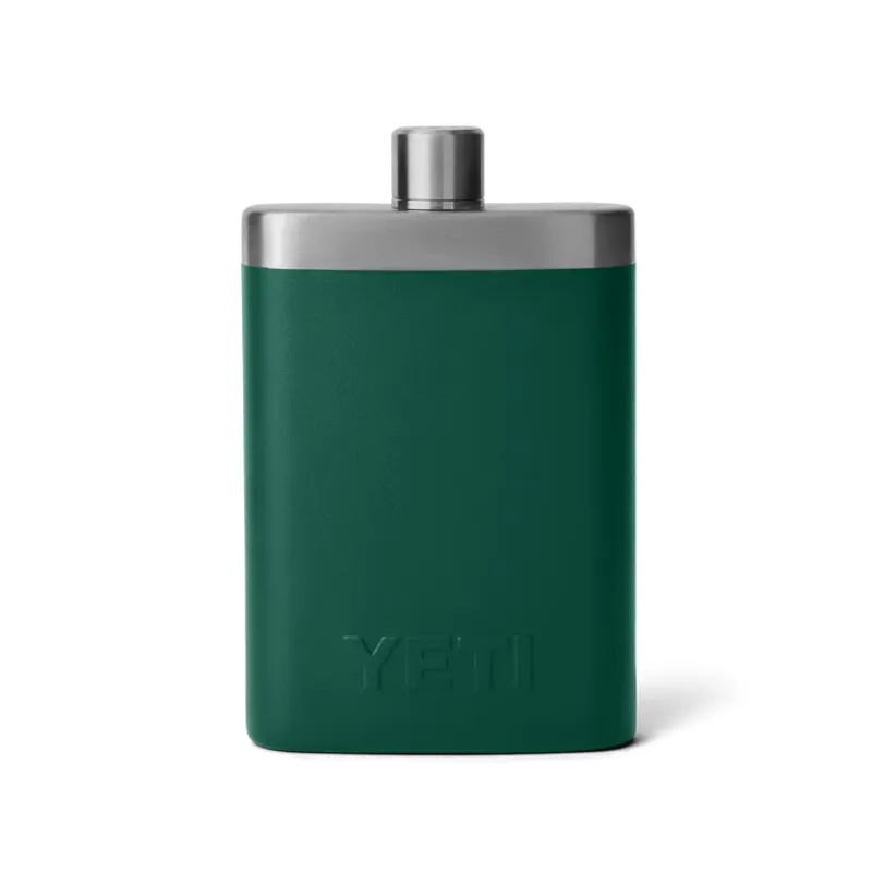 Yeti Rambler Flask Black Forest Green-2