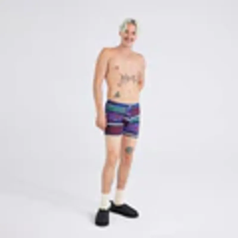 Saxx Daytripper Boxer Brief Fly Techno Snow-Multi-1