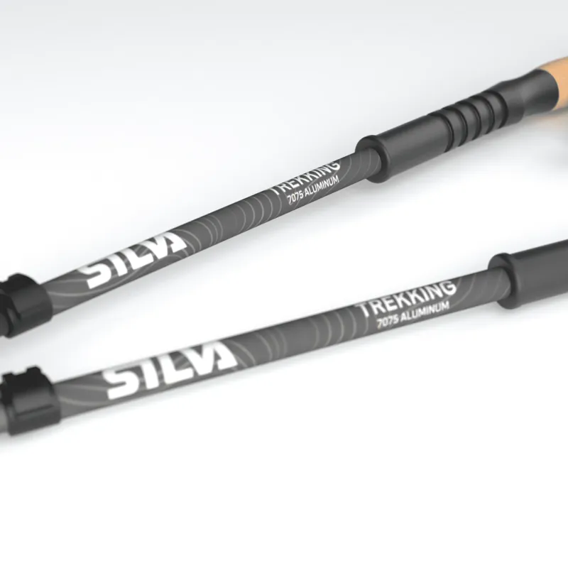 Silva Trekking Pole Aluminum Cork - Pair-2