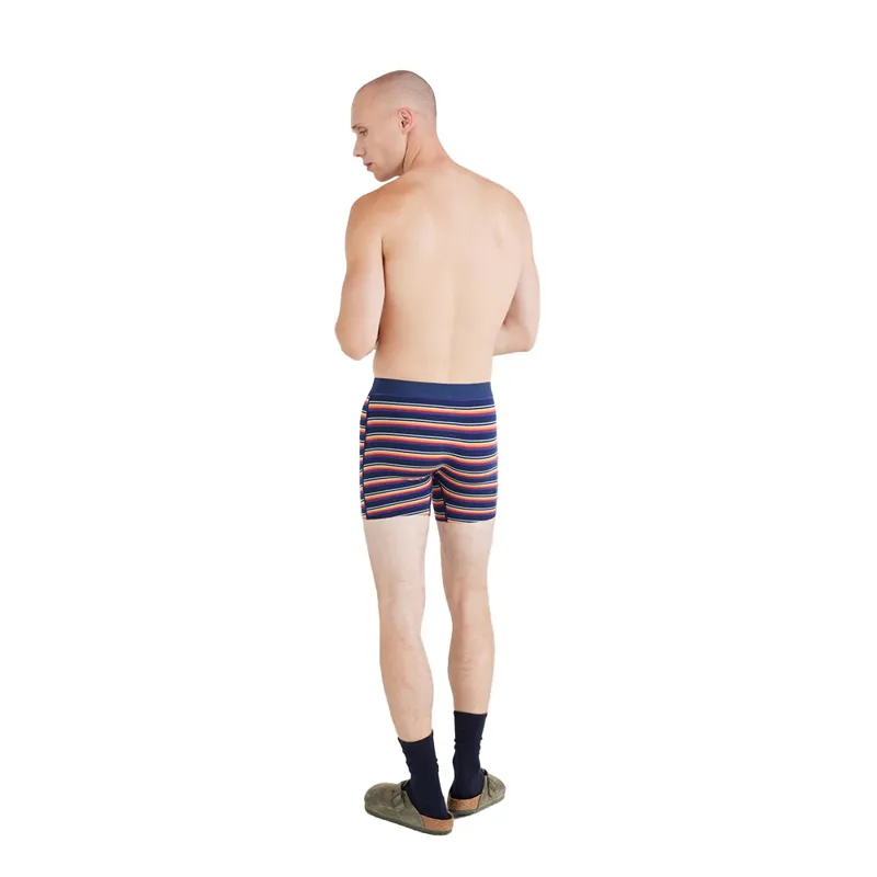 Saxx Vibe Super Soft Boxer Brief 2Pk Field Stripe/Navy-1