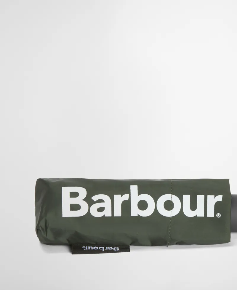BARBOUR LOGO MINI UMBRELLA - green-3
