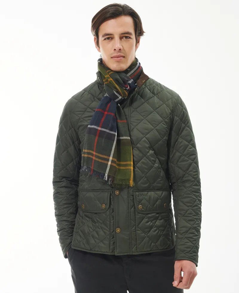 BARBOUR WELTON TARTAN SCARF - classic tartan-2