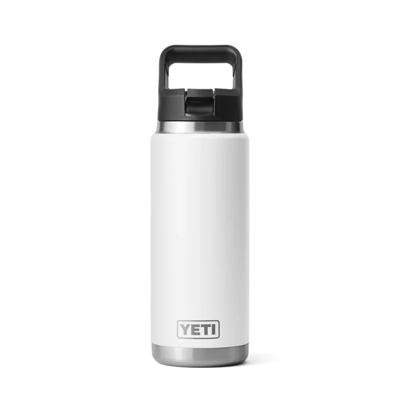 Yeti Rambler 26 Oz - 769ml Straw Bottle White