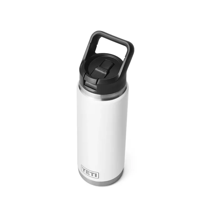 Yeti Rambler 26 Oz - 769ml Straw Bottle White-2