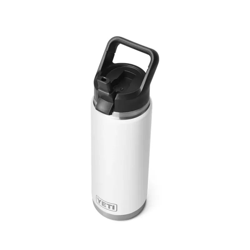 Yeti Rambler 26 Oz - 769ml Straw Bottle White-3