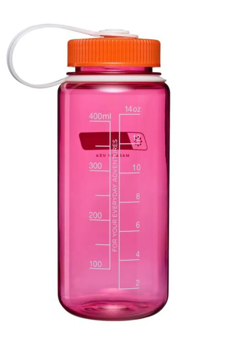 Nalgene Narrow Mouth 0.5L Tritan Renew Fuchsia Purple - Flame Cap-1