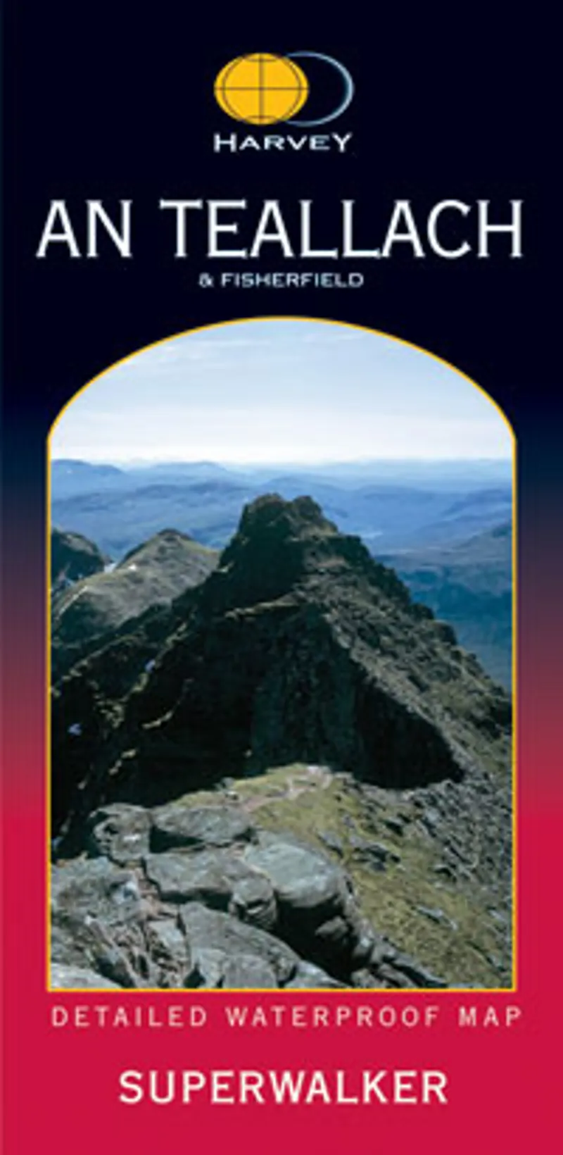 Harvey An Teallach And Fisherfield Superwalker XT25