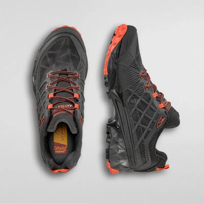 La Sportiva Akyra II Gtx Black/Cherry Tomato-2