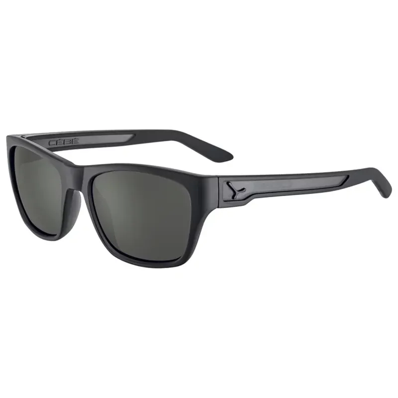 Cebe Sunglasses - Hacker Black Crystal Grey Matte - Zone Polarized Grey-1