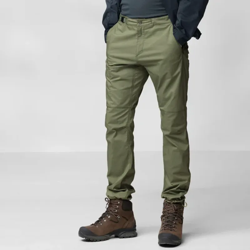 Fjallraven Men's Abisko Hike Trousers - Laurel Green-2