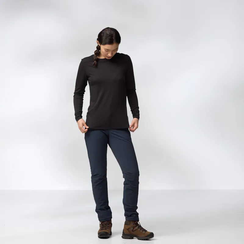 Fjallraven Women's Abisko Wool Long Sleeve Laurel Green-2