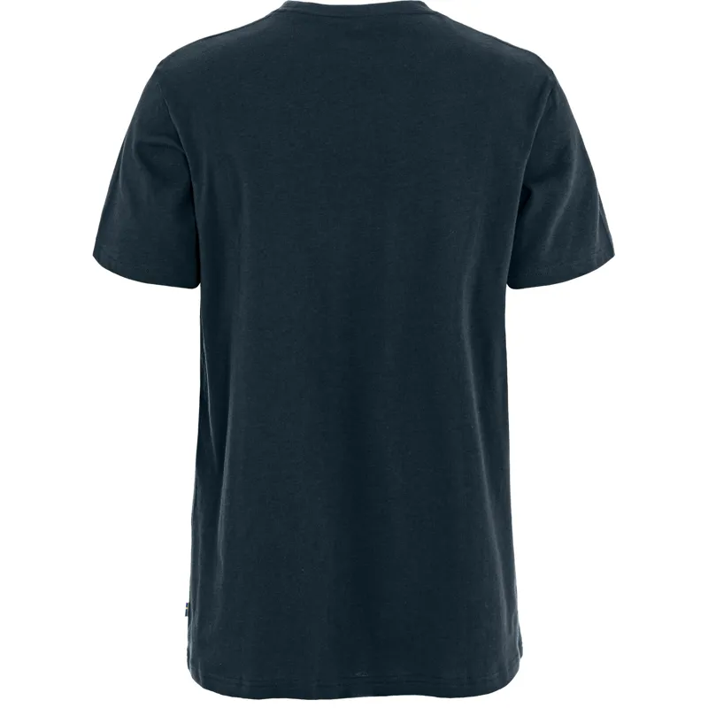 Fjallraven Men's Archive Logo T-Shirt Dark Navy-1
