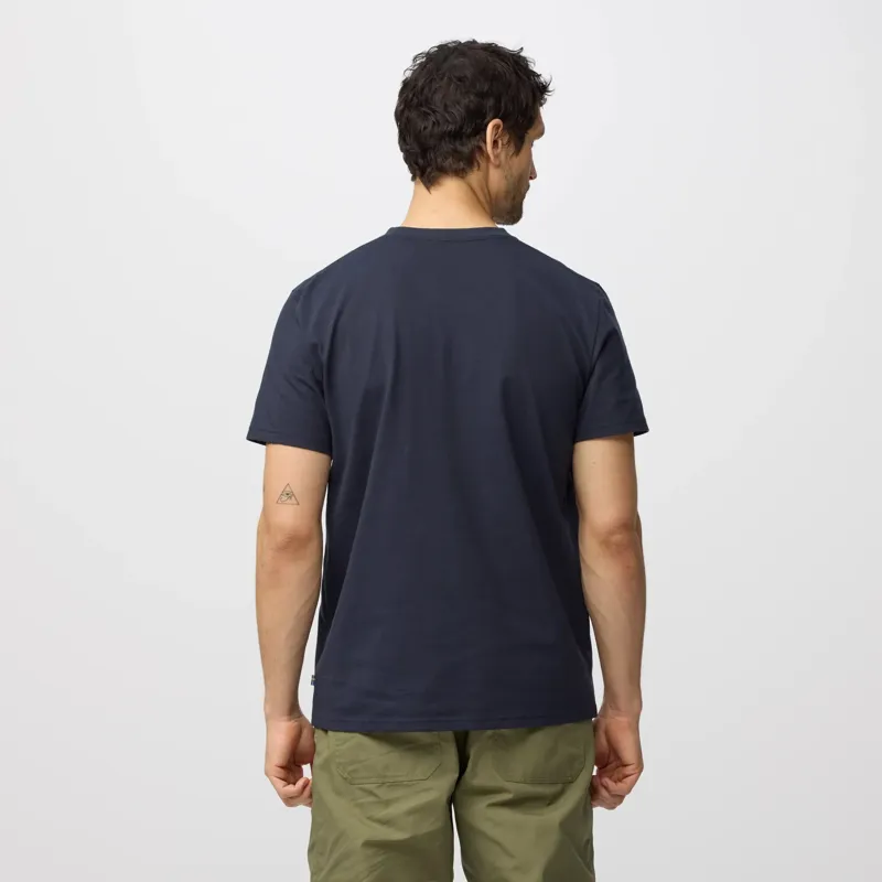 Fjallraven Men's Archive Logo T-Shirt Dark Navy-3