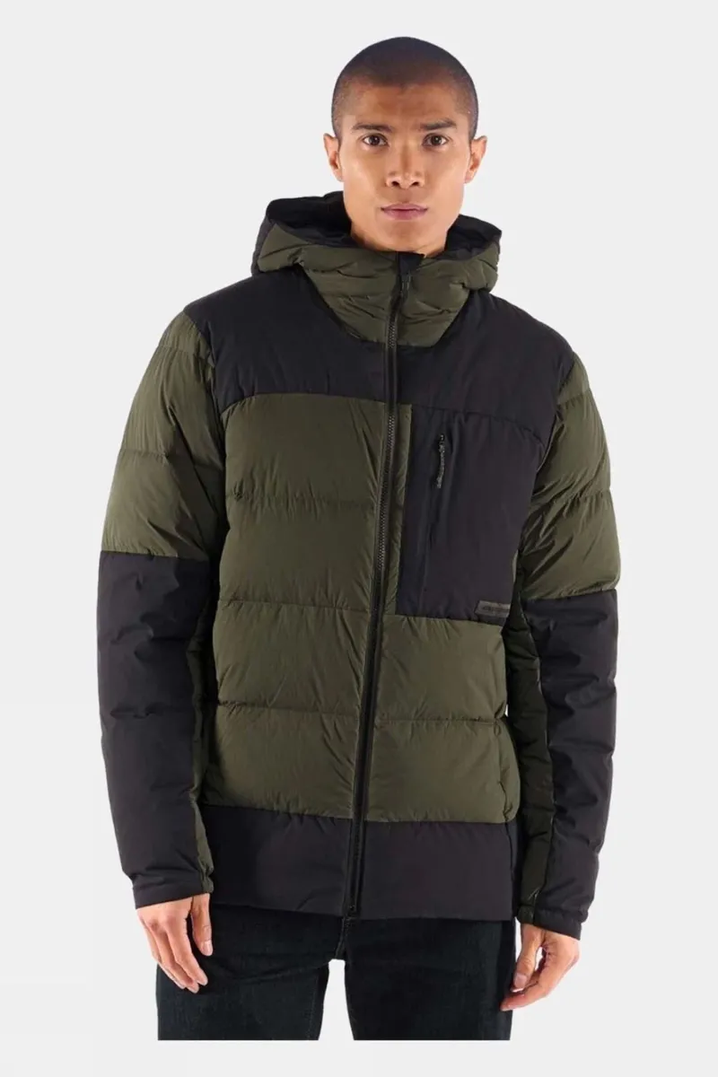 Artilect Men's High AF Down Stretch Parka - Fossil/Black-1
